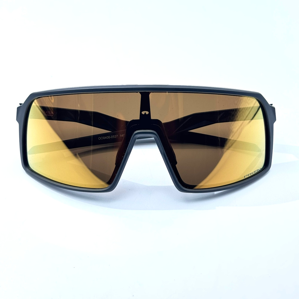 Oakley Sunglasses SUTRO OO9406-0537 Matte Carbon Frame PRIZM Road Lens NEW